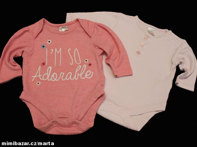 2 x body dlouhý rukáv