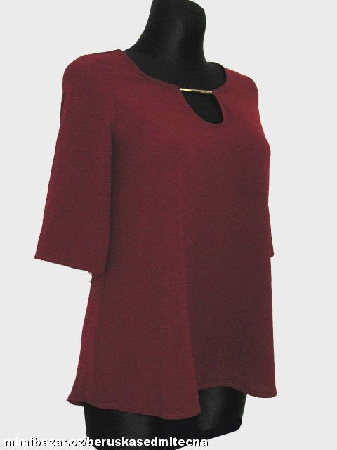 T25 VÍNOVÁ BLŮZKA**F&F**UK8/36