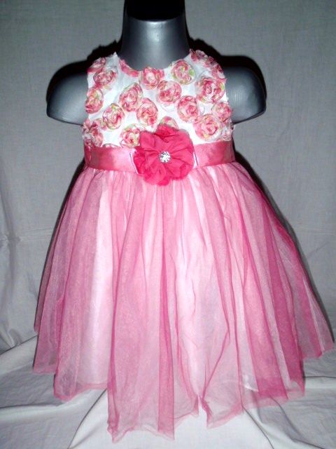 NÁÁDHERNÉ ROMANTICKÉ RŮŽIČKOVÉ ŠATEČKY **2 ROČKY