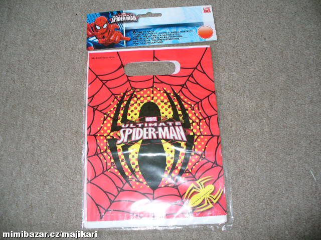 Párty sáčky Spiderman 6ks