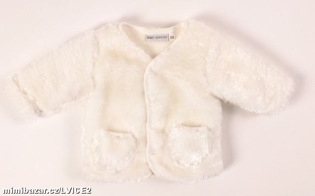 Kojenecký termo kabátek, bunda, mikina chlup, kožíšek