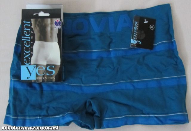 Pánské boxerky MODRÉ