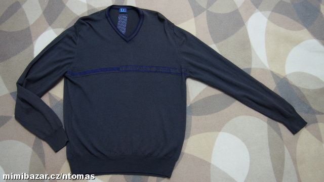 Trussardi vlněný pánský svetr V. XXL