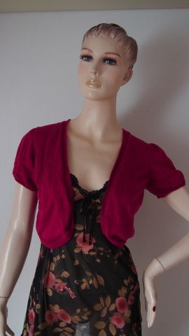 Autonomy svetrové fuchsiové bolerko V.38