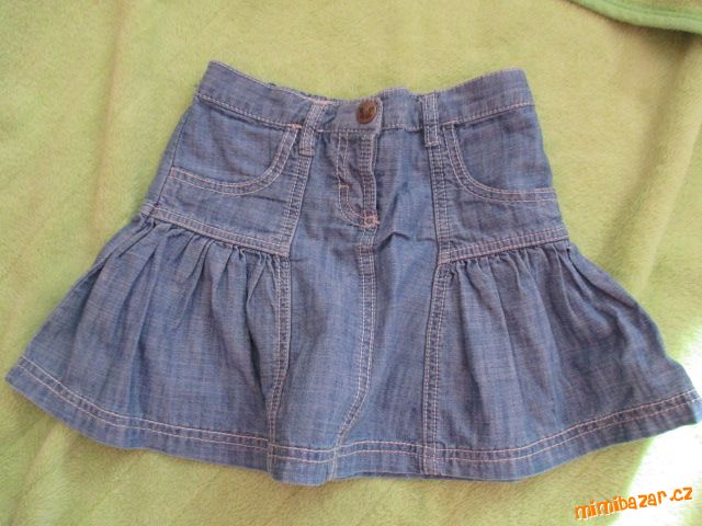 Sukně džínová