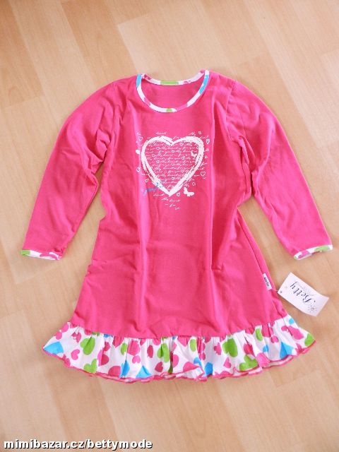 Noční košile s dlouhým rukávem ***SKLADEM***