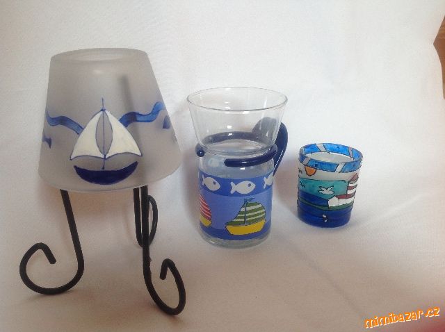 Svícen, svíčka, hrnek