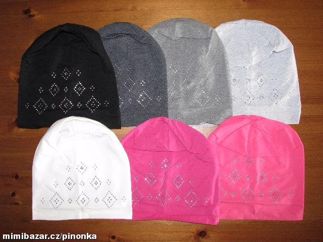 Jarní - podzimní čepice