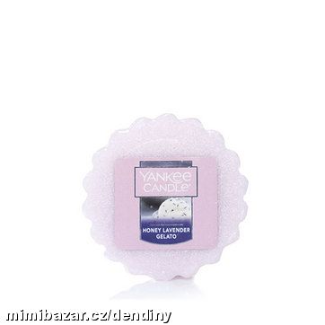 Honey lavender gelato vonný vosk Yankee candle