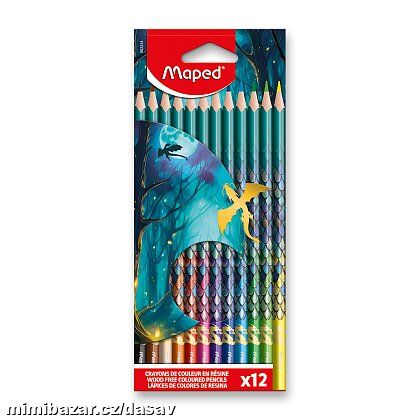 Pastelky Maped Dragon - 12 barev