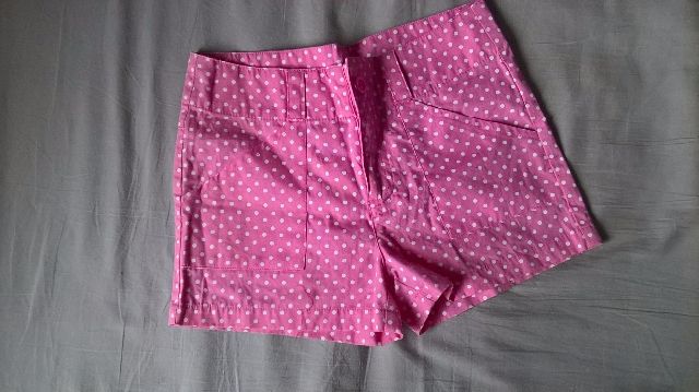 růžové putníkové kraťasy