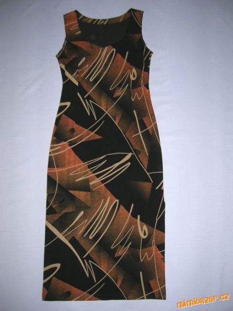 Letní šaty bez rukávů vel. 36 - 38