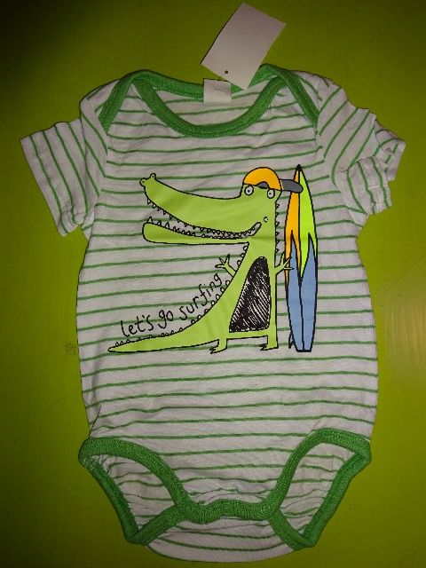 H&M body s krátkým rukávem