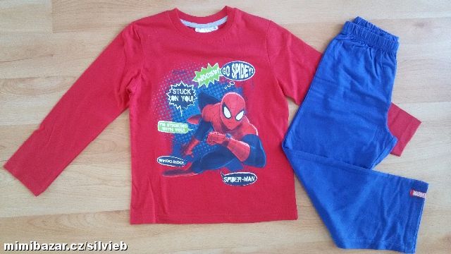 Chlapecké pyžamo Spiderman vel. 98