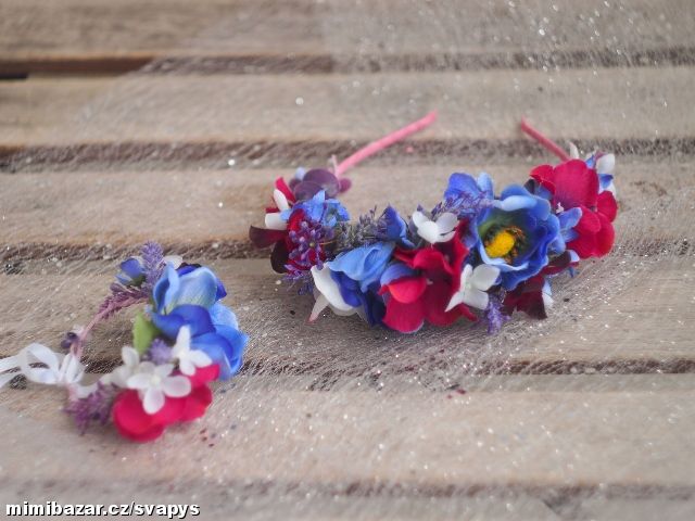 Nádherná čelenka a náramek pro víly