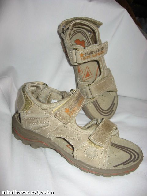 BOTY - SANDÁLE - KOŽENÉ