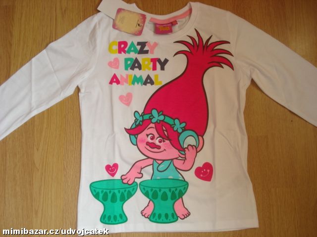 Prodám krásné tričko Trollové vel. 98