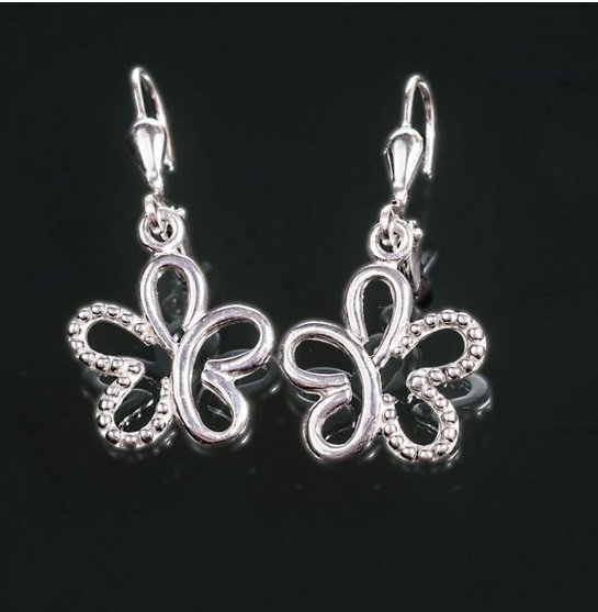 Lucky-náušnice stříbro 25/1000-SKLADEM