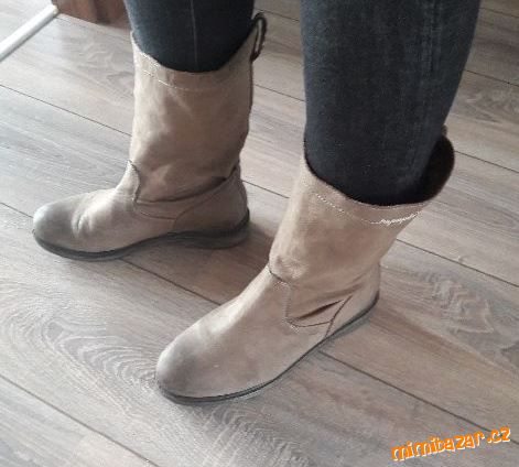 Kozene kozacky boots NAPAPIJRI