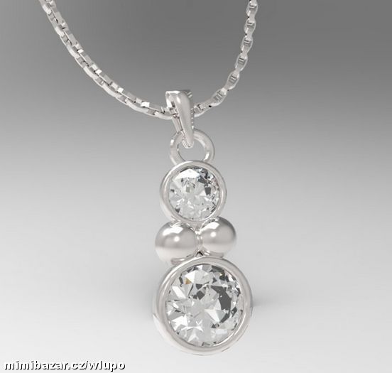 Přívěsek Mogul stříbrný 925/1000- SKLADEM