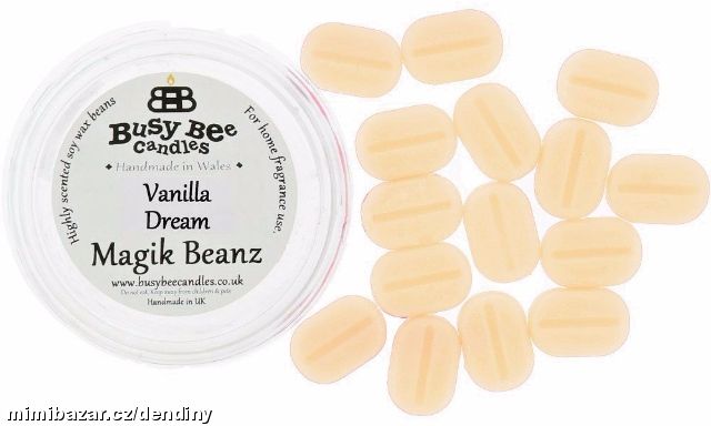 Busy bee Vanilla dream voňavé voskové fazolky