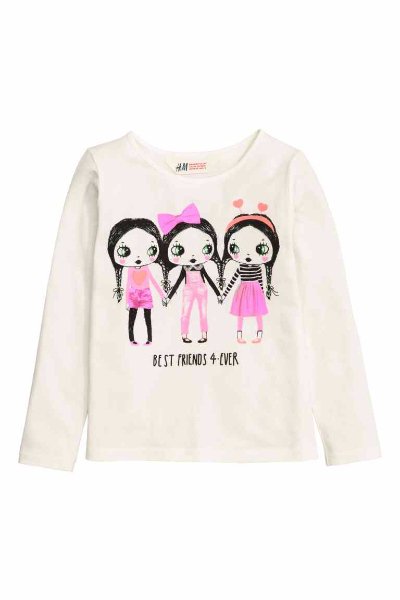 TRIČKO PANENKY TRIKO H&M V 2 - 4 ROKY