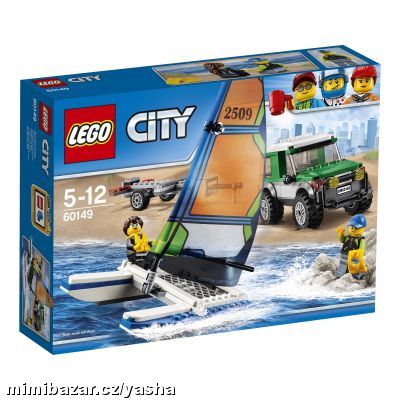 LEGO City 60149 4x4 s katamaránem