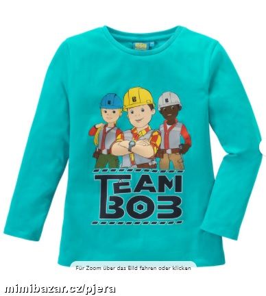 Tyrkysové triko tričko s obrázkemAKČNÍ CENA!!!