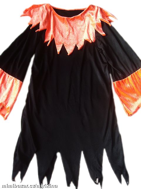Karnevalové šaty pro čarodějnici
