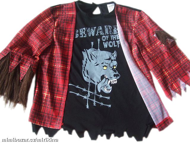 Karnevalová halena pro vlkodlaka