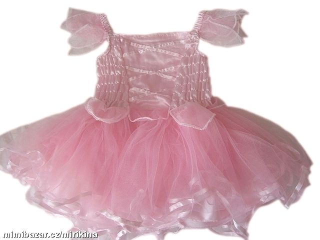 Karnevalové šaty pro malou baletku, princeznu...