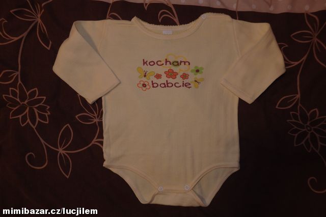 Slabé světle žluté kojenecké body