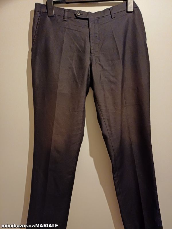 ***PÁNSKÉ ŠEDÉ SPOLEČENSKÉ KALHOTY NEXT 36R***