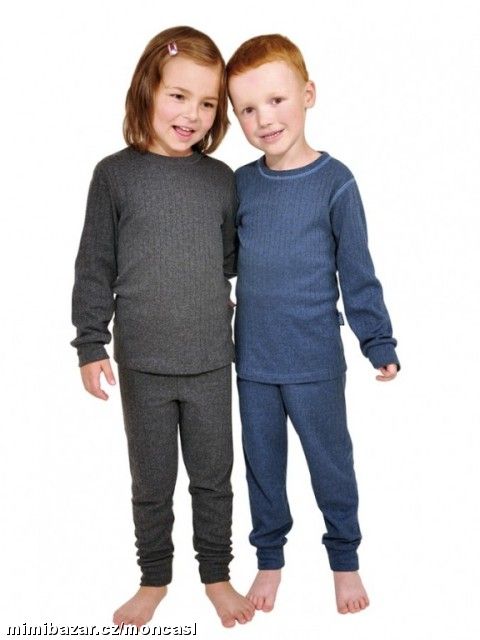 Dětské termotriko KAROL THERMOFORM šedé