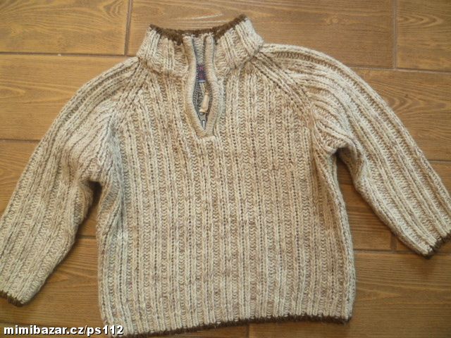frajerský svetr vel. 110/116