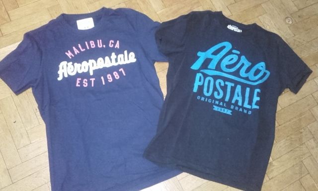 2x triko AÉROPOSTALE - SUPER STAV