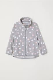 Mikina flees puntíkatá bundička H&M SKLAD 11/2-2R