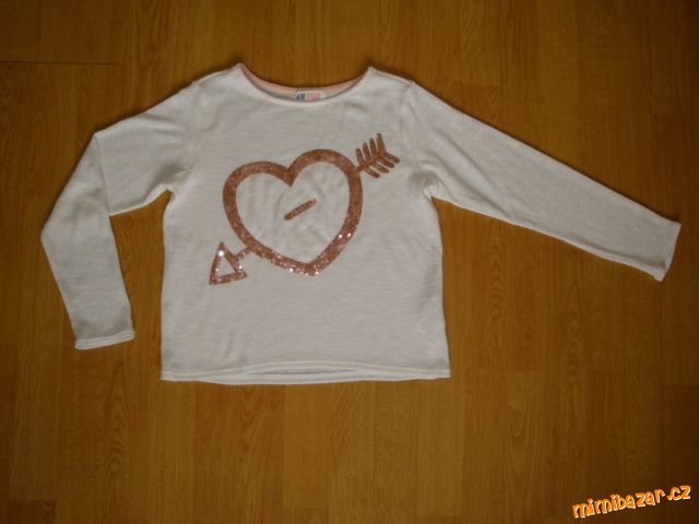 svetřík/halenka s flitry