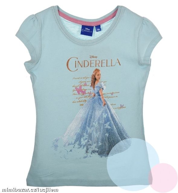 Tričko Popelka Cinderella