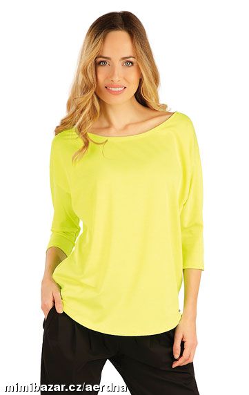 54239-DÁMSKÉ TRIKO REFLEXNĚ ŽLUTÁ MELÉ