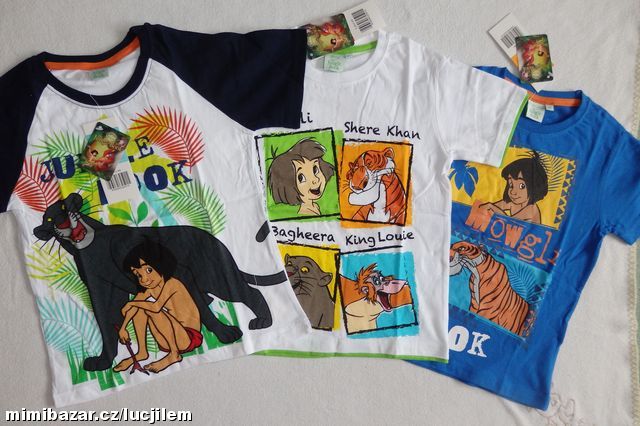 Tričko Kniha Džunglí