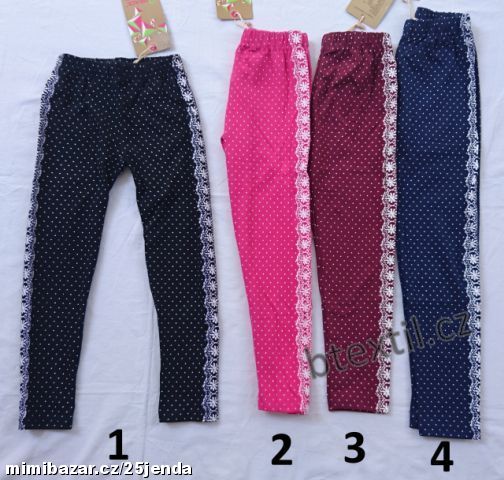 Dívčí legíny 98-128