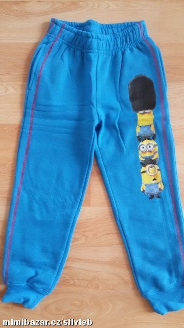 Tepláky Mimoni vel. 128