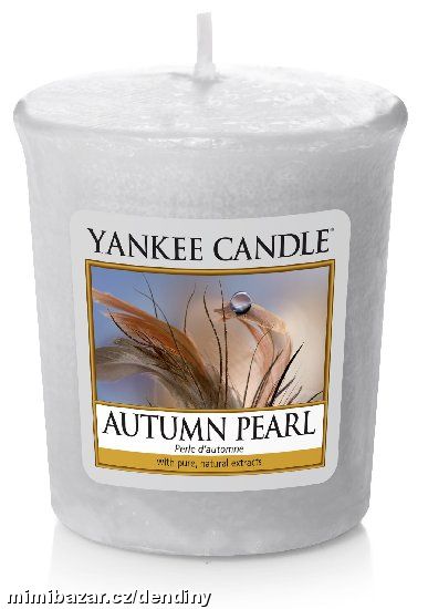 Autumn Pearl votivní svíčka Yankee candle