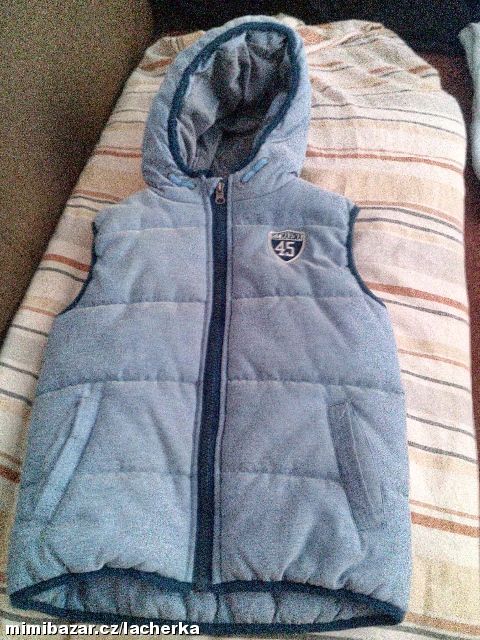 Nadherna mekkoucka vesta REBEL vel 122 6-7let