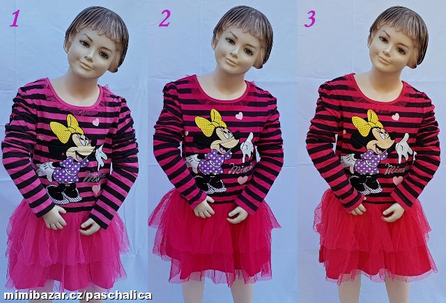 Šatičky Disney MINNIE MOUSE 42570 vel. 98/104