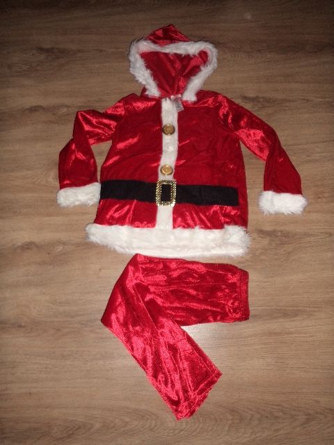 149 vánoční kostým, maska 5-6 let, 110-116 cm, nov