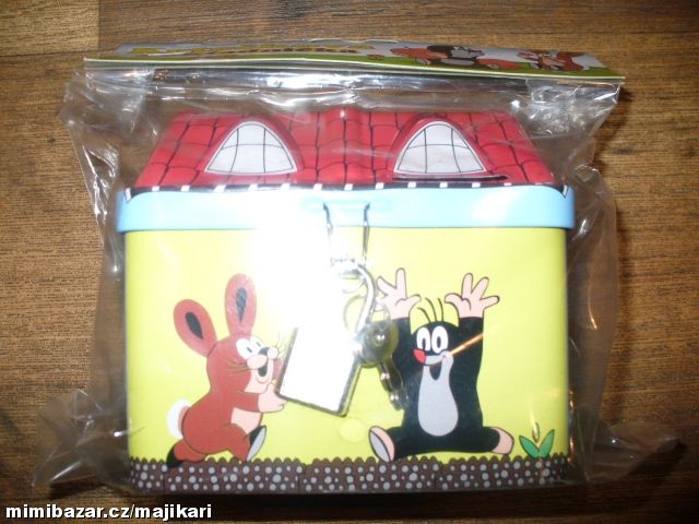 Pokladnička Krtek Domeček