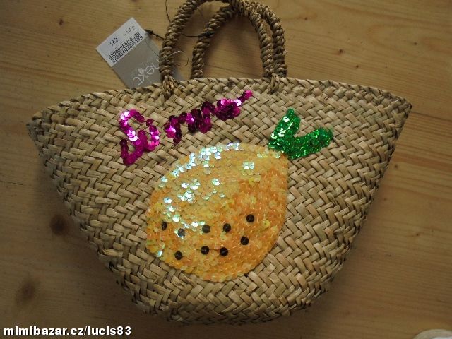 holčičí slaměná kabelka 3 roky + + + 