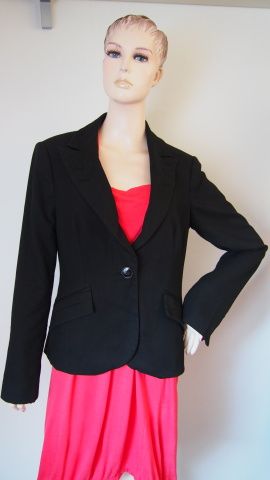 Principles černé zimní sako V.40